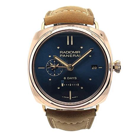 panerai pam00538 radiomir oro rosso 8 day gmt|Panerai .